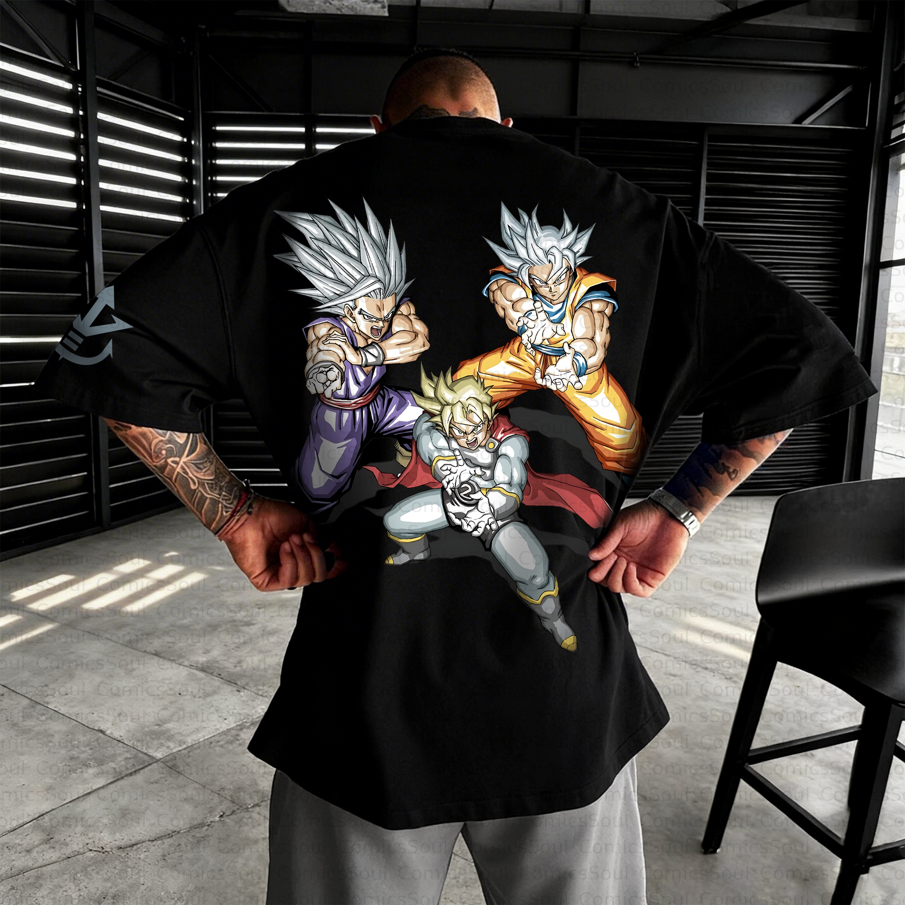 Unisex Anime Inspired Vintage T-Shirt