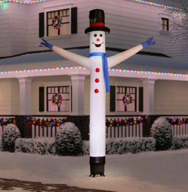 WAYFAIR Christmas-12 Ft Animated Inflatable Jolly Jiggler Snowman