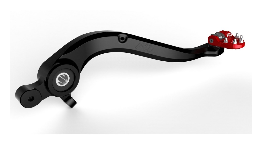 SportsBikeShop Flo Motorsports Folding Tip Brake Pedal