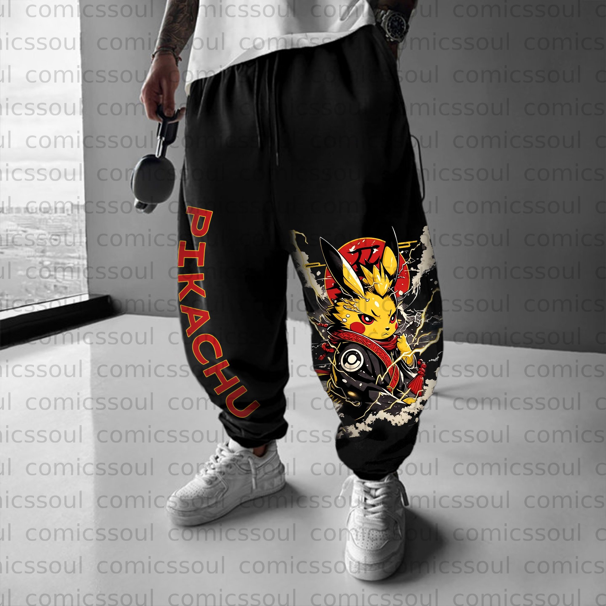 Unisex Anime Inspired Vintage Pants