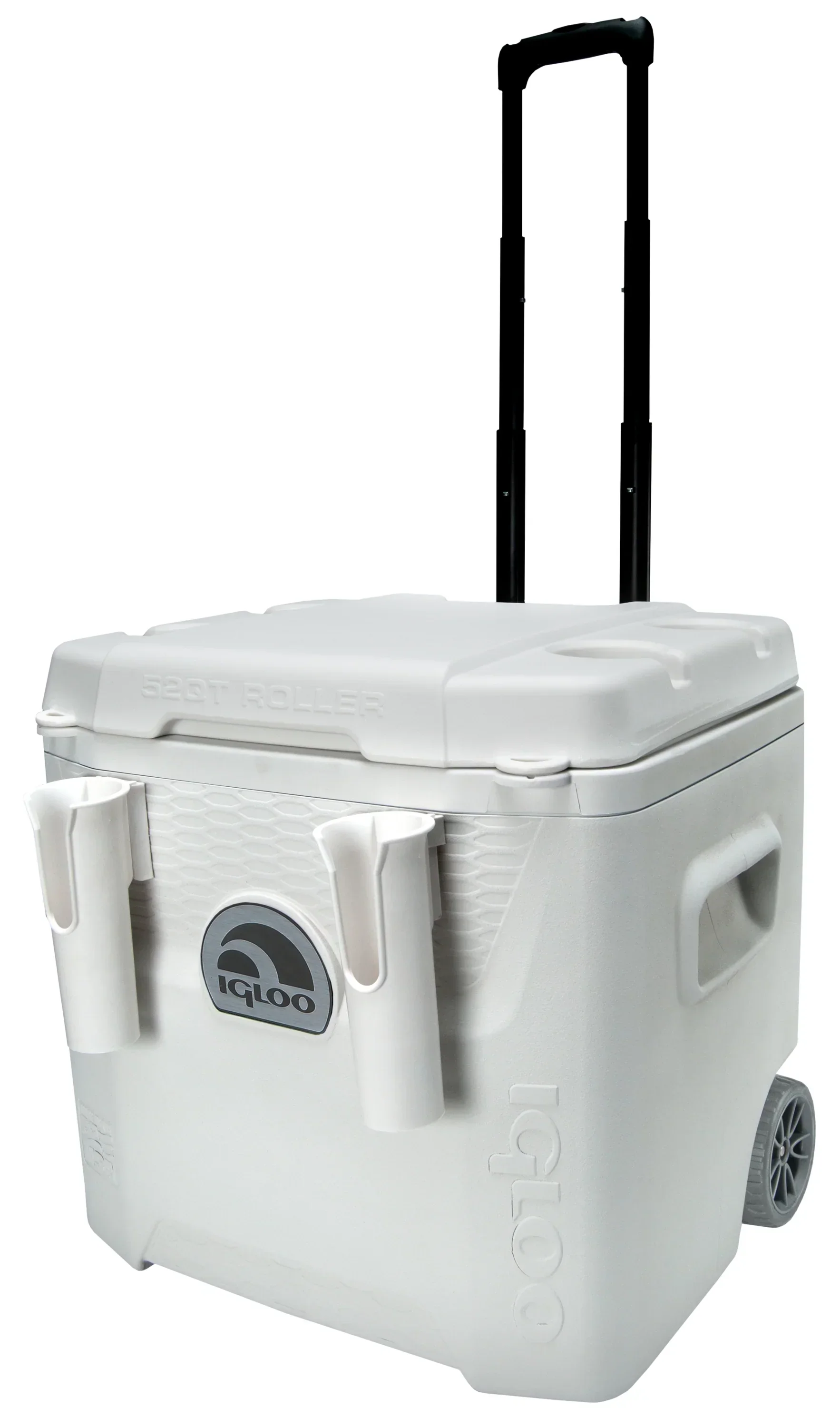 Igloo 52 QT 5-Day Marine Ice Chest Cooler With Wheels, White - Image 11 Igloo 52 QT 5-Day Marine Ice Chest Cooler With Wheels, White - Image 11