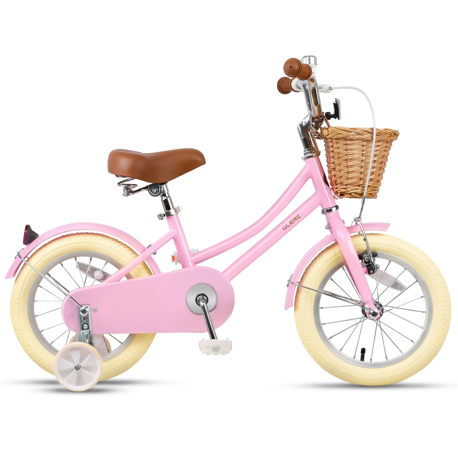 Glerc Little Molly 12 inch Kids Girls Bike for1 2-4 Years Old Child and Toddler,gifts,Pink - Image 8