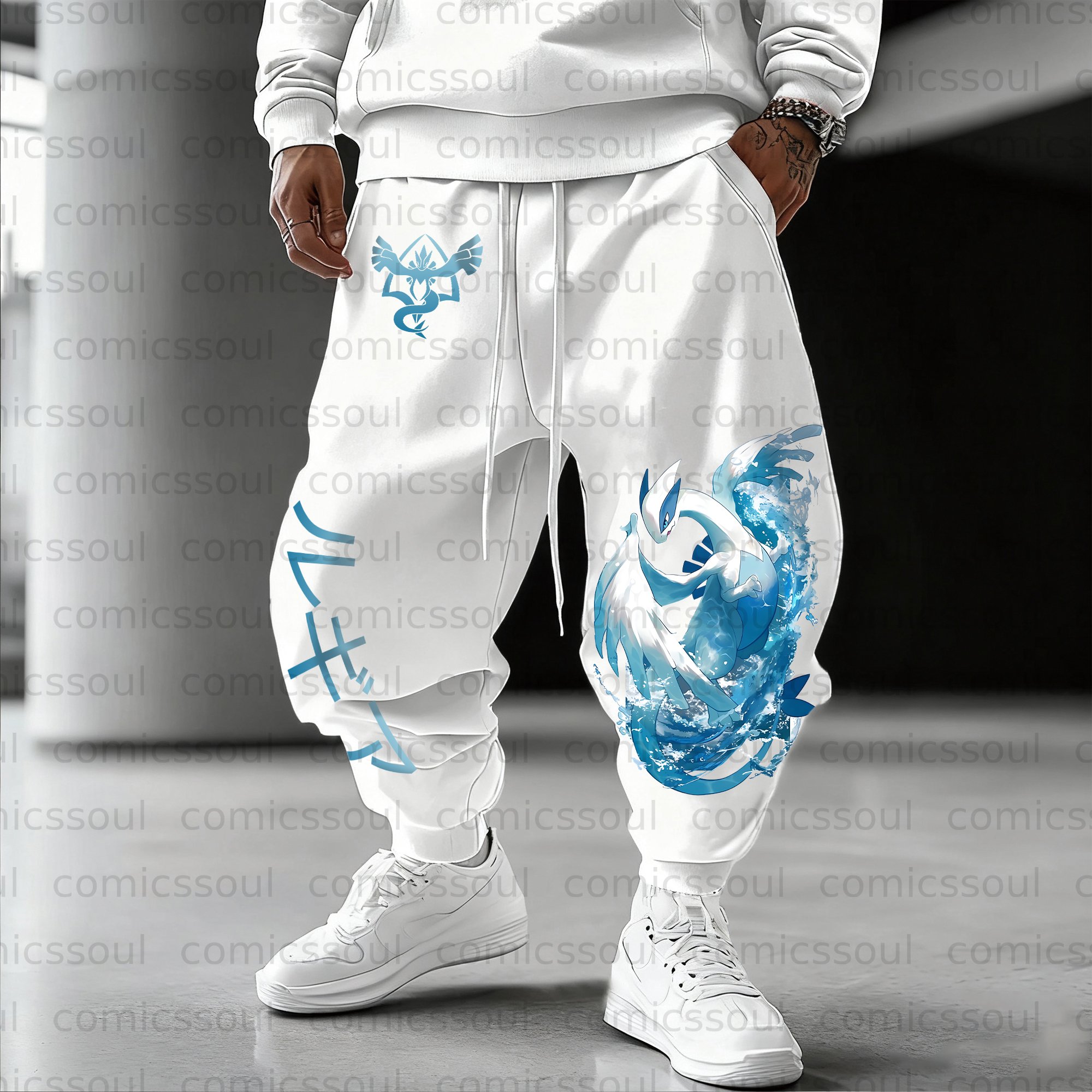 Unisex Anime Inspired Vintage Pants