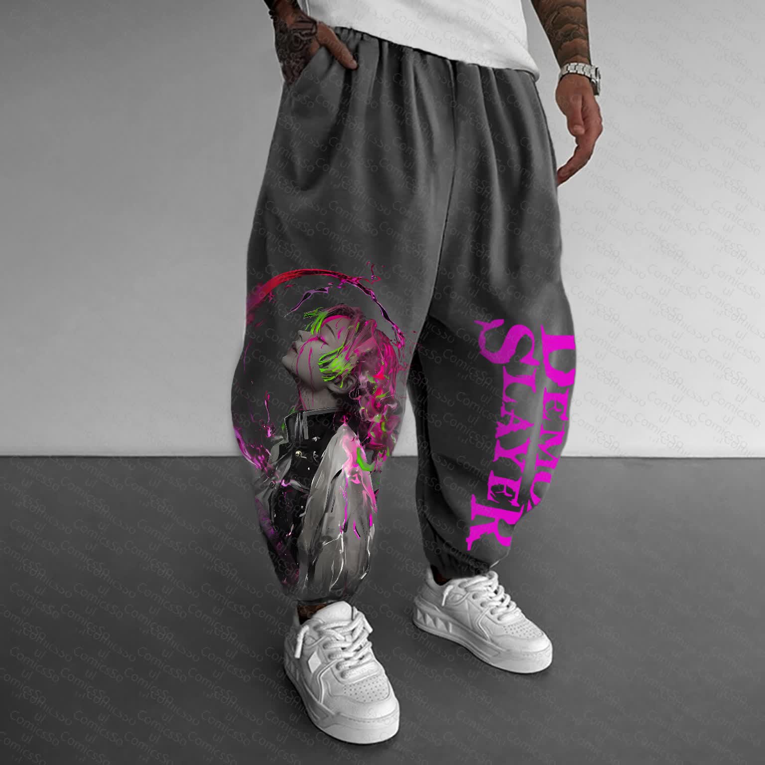 Unisex  “Comicssoul” Casual Anime Streetwear Pants