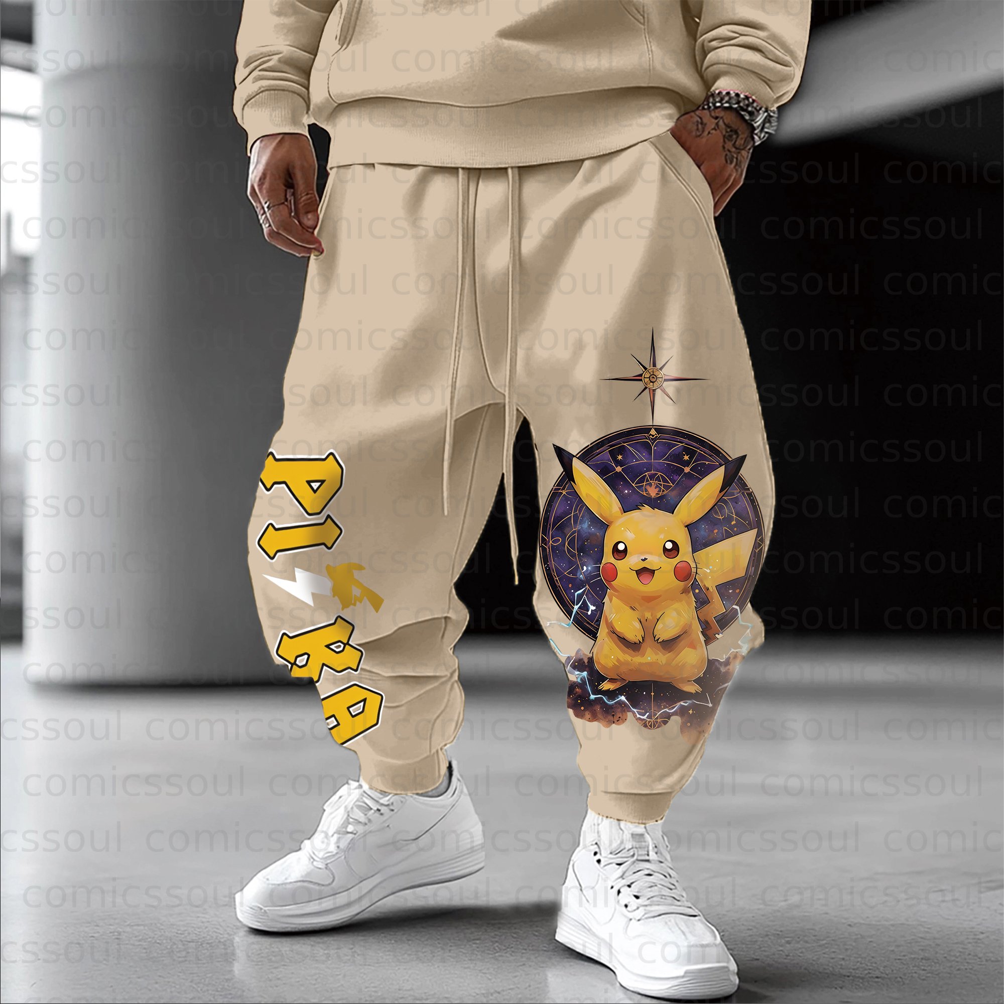 Unisex Anime Inspired Vintage Pants丨Comicssoul