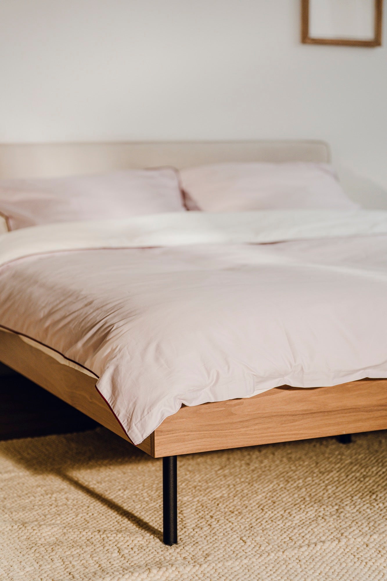 noo.ma OBA Dekbedovertrek - 155x200 cm - Pastel Lilac