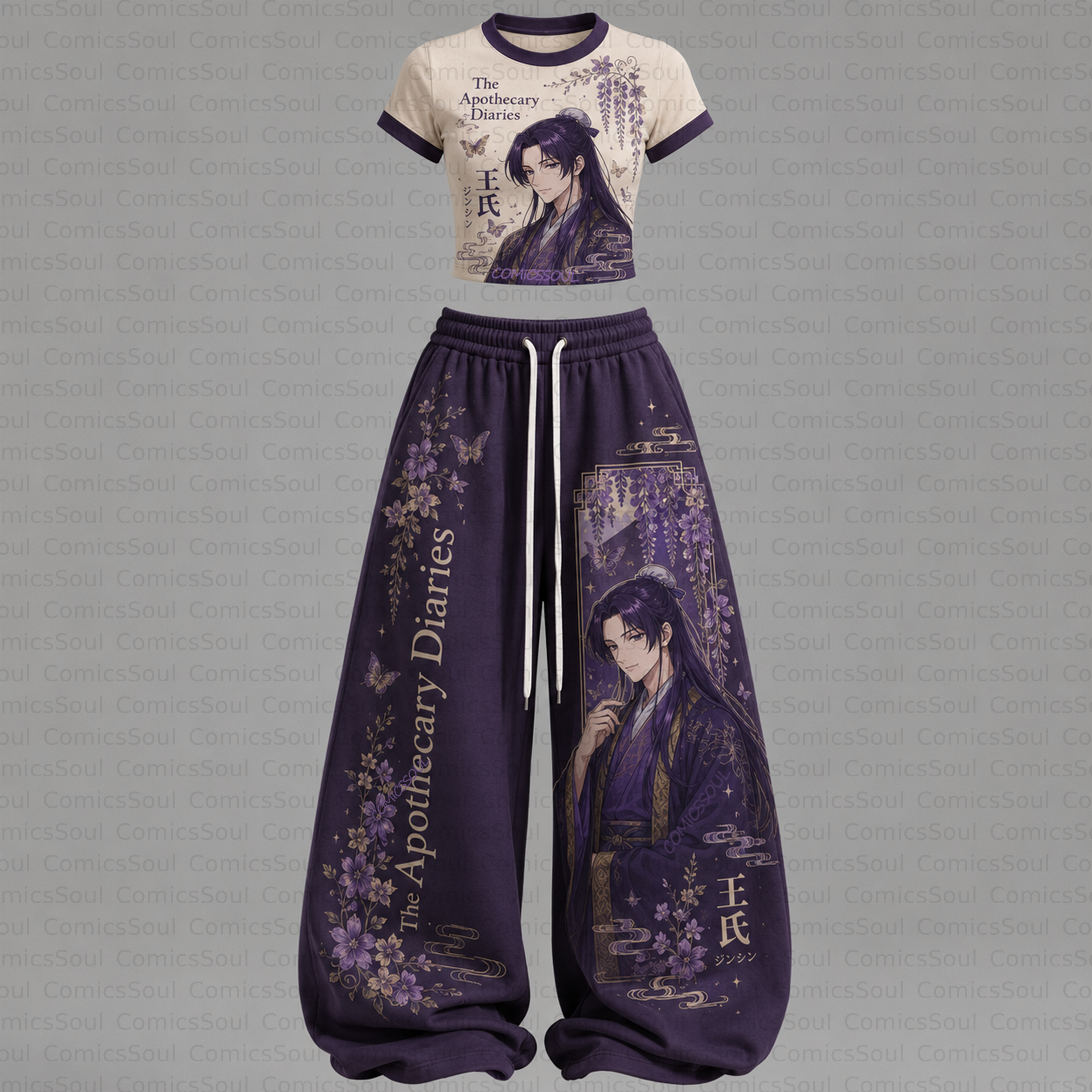 The Apothecary Diaries T-Shirt & Elasticated Trousers Two-Piece Set
