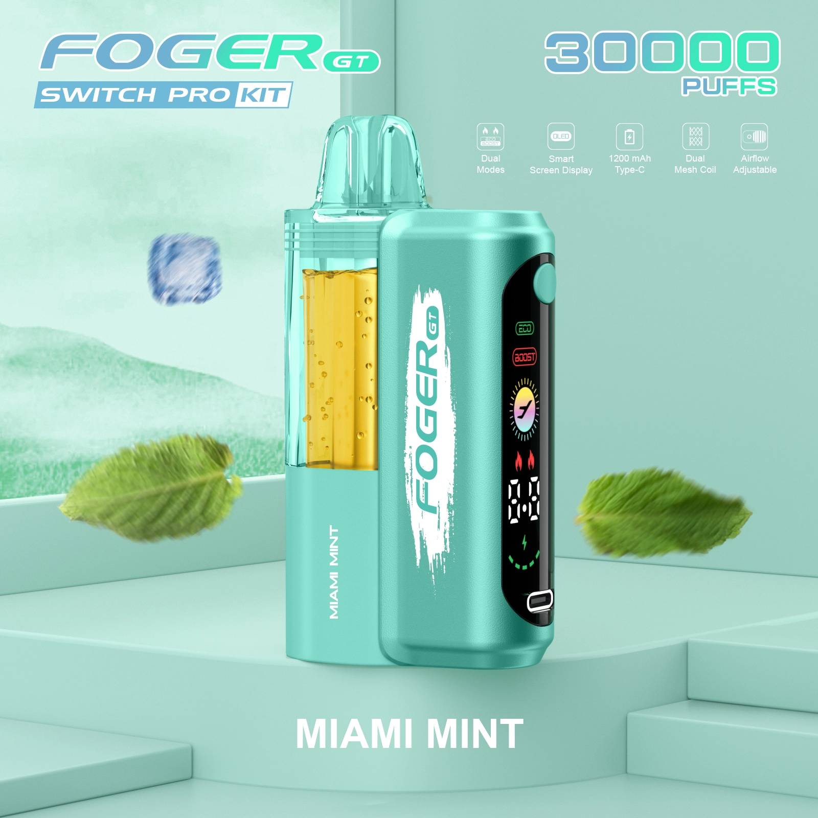 Foger GT 30000 Puffs Disposable Vape Pod Kit - 5 Pack