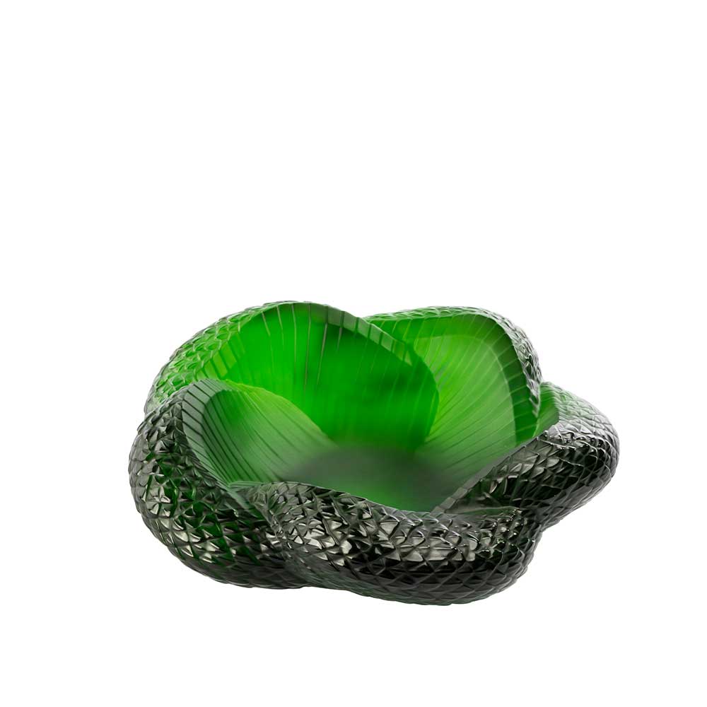 COUPE SERPENT - CRISTAL VERT AMAZONE