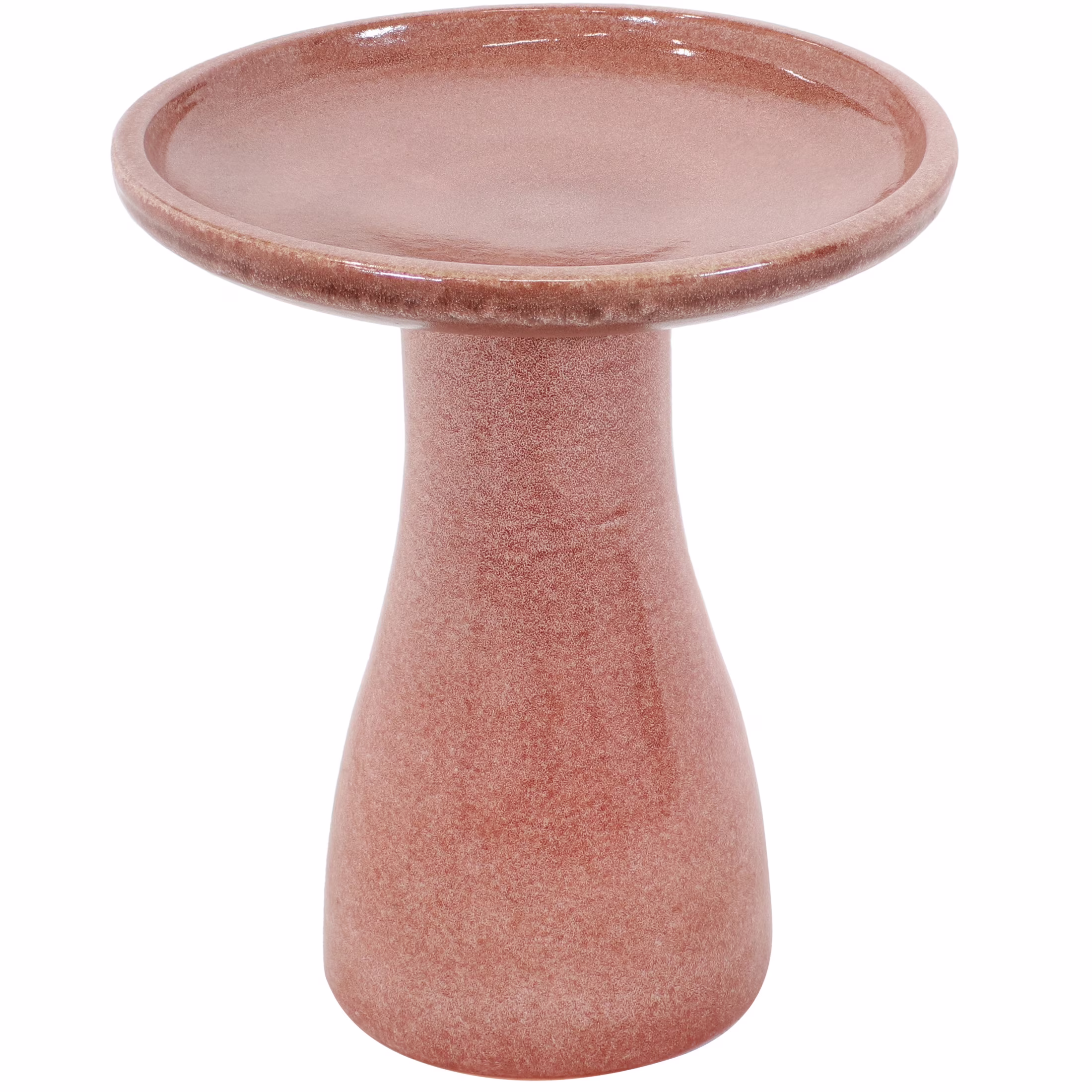 Sunnydaze Freestanding Ceramic Outdoor Bird Bath, Glazed, UV-Resistant Galaxy Blue Finish - Image 5