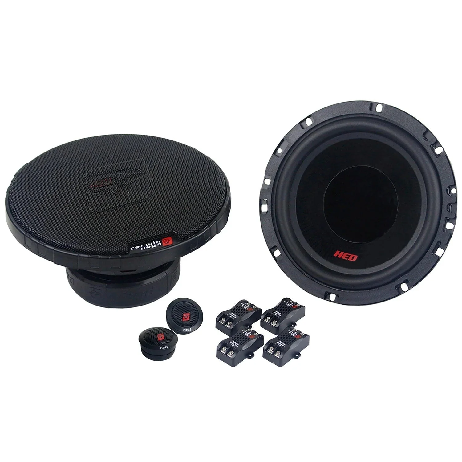 Cerwin Vega HED Series 6.5 in Component And 2-Way Coaxial Car Speaker Systems - H765C + H7652 - Image 3 Cerwin Vega HED Series 6.5 in Component And 2-Way Coaxial Car Speaker Systems - H765C + H7652 - Image 3