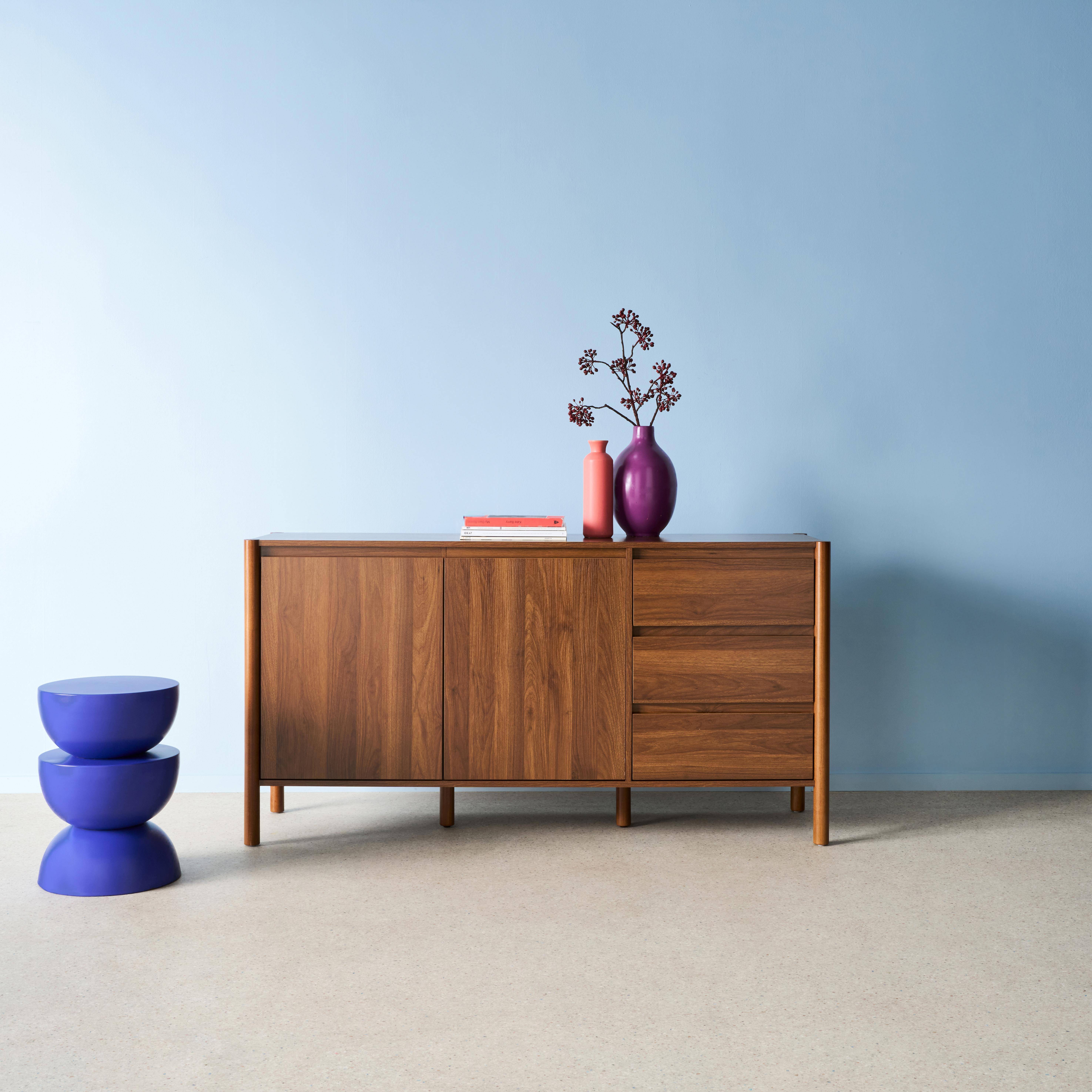 Harmony - Aparador con 2 puertas y 3 cajones, 150cm
