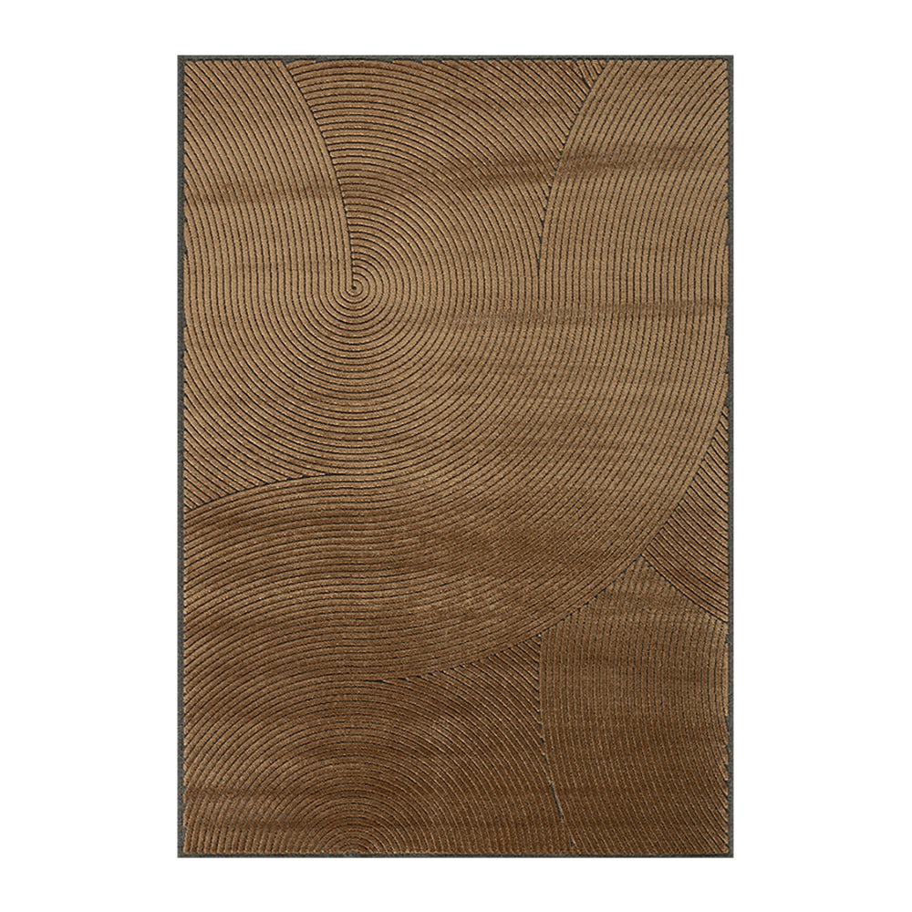 Acsento Chiara Waves Vloerkleed 160 x 230 cm - Grey / Cognac