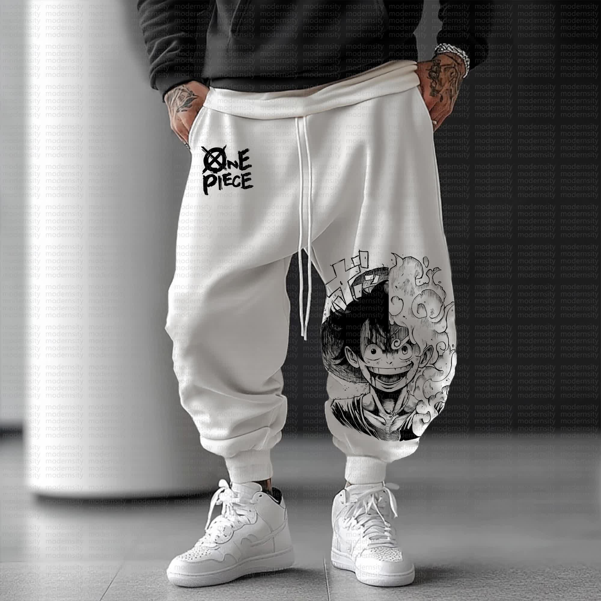 Unisex Anime Printed  Pants丨 Comicssoul