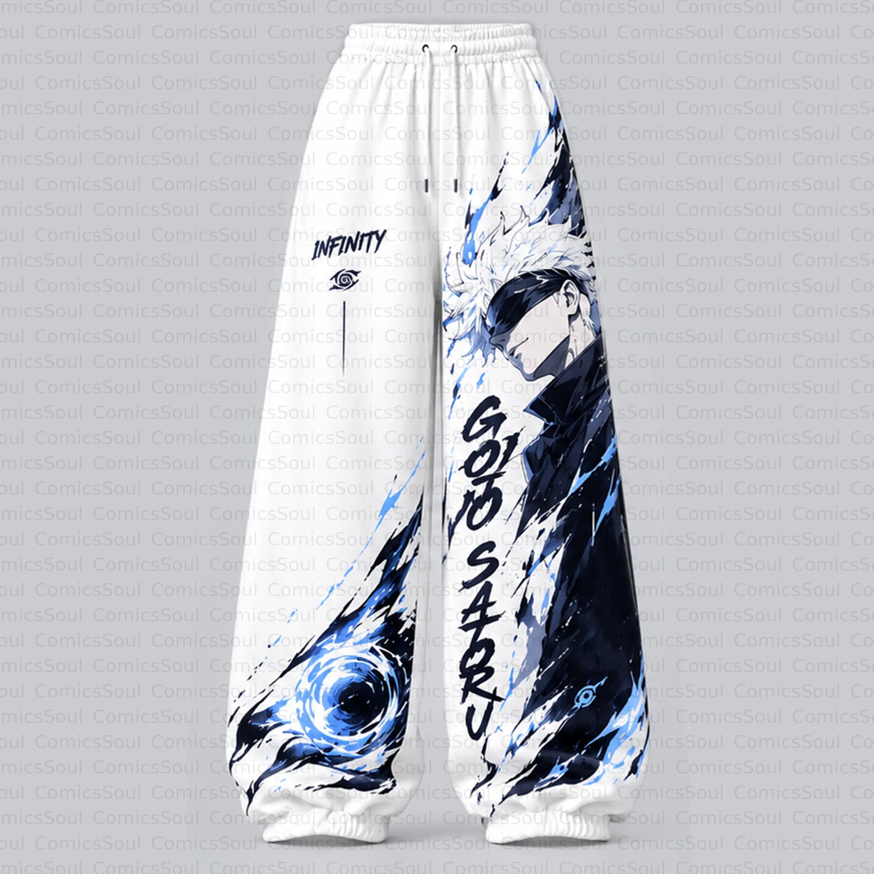 Jujutsu Kaisen Cropped Long Sleeve Hoodie & High Waist Jogger Pants Two Piece TeeThreads Sustain the Scene with Custom Apparel