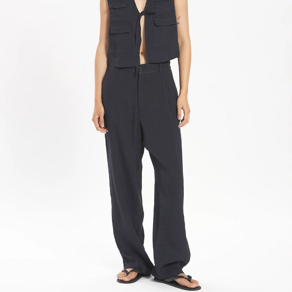 Barena - Pantalon Ida Lisca - Marine