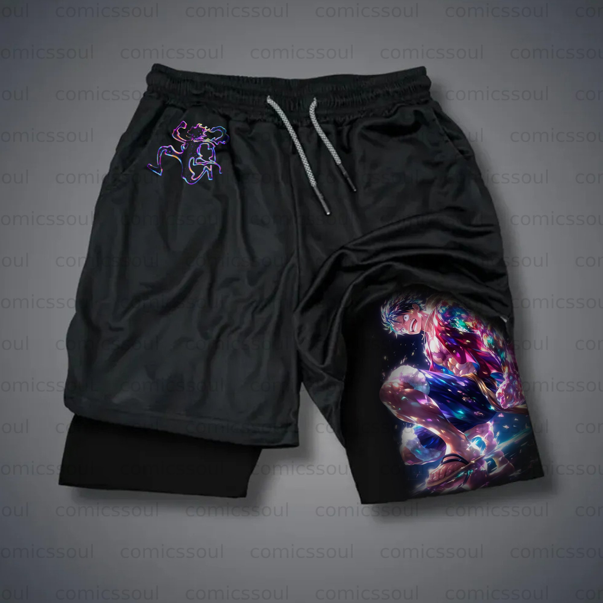 Unisex Casual Anime Streetwear Shorts