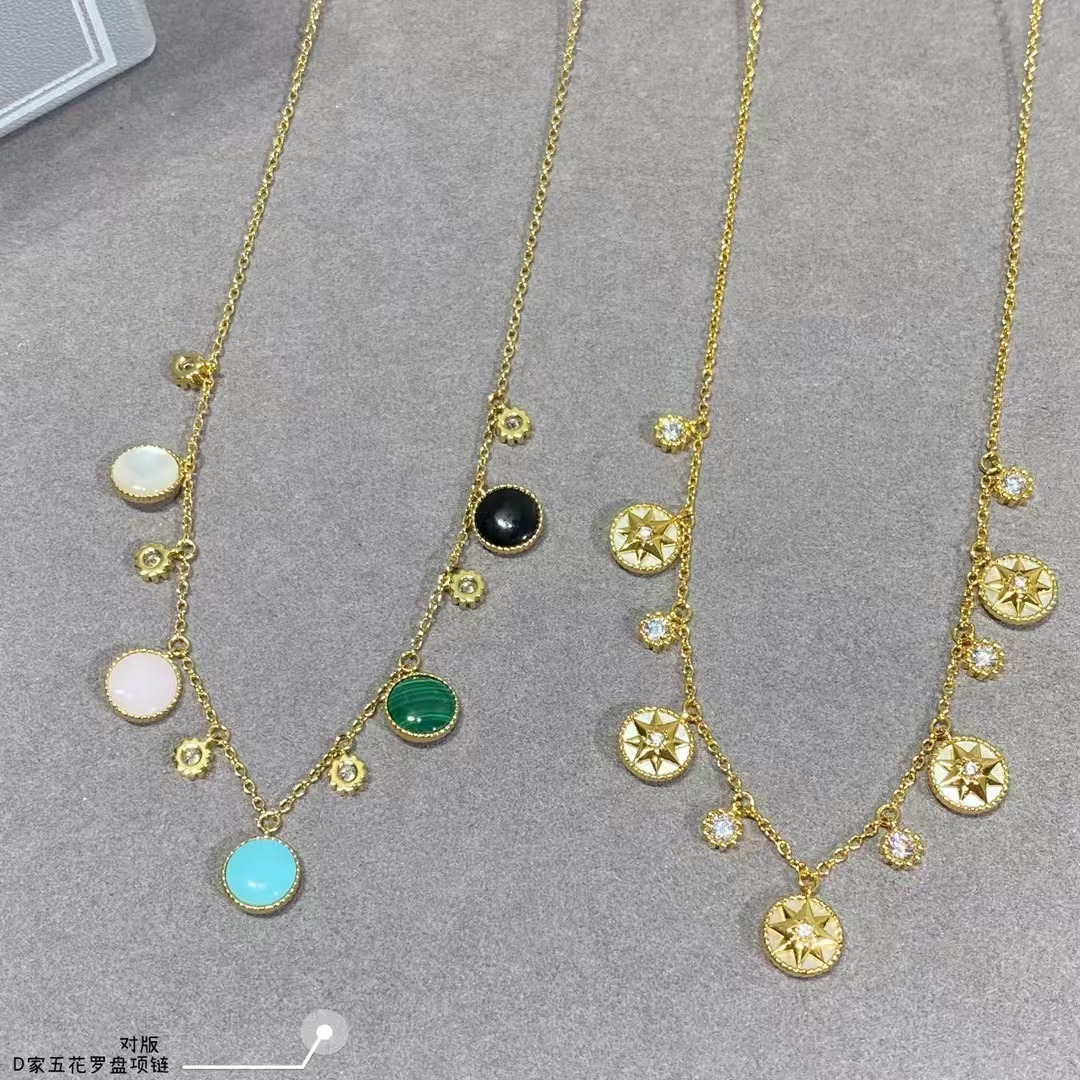Dior Rose Des Vents Necklace - Original Replica Club