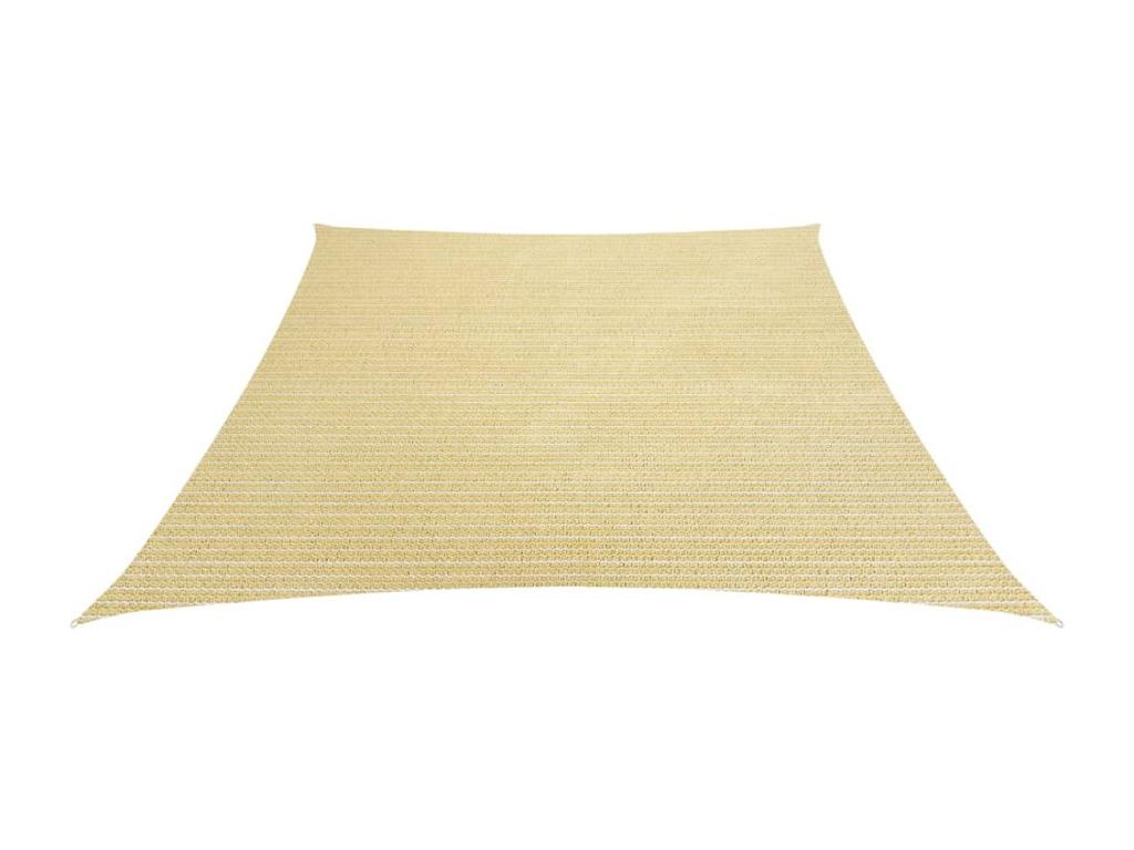 Vela de sombra 160 g/m² Beige 4/5x3 m HDPE