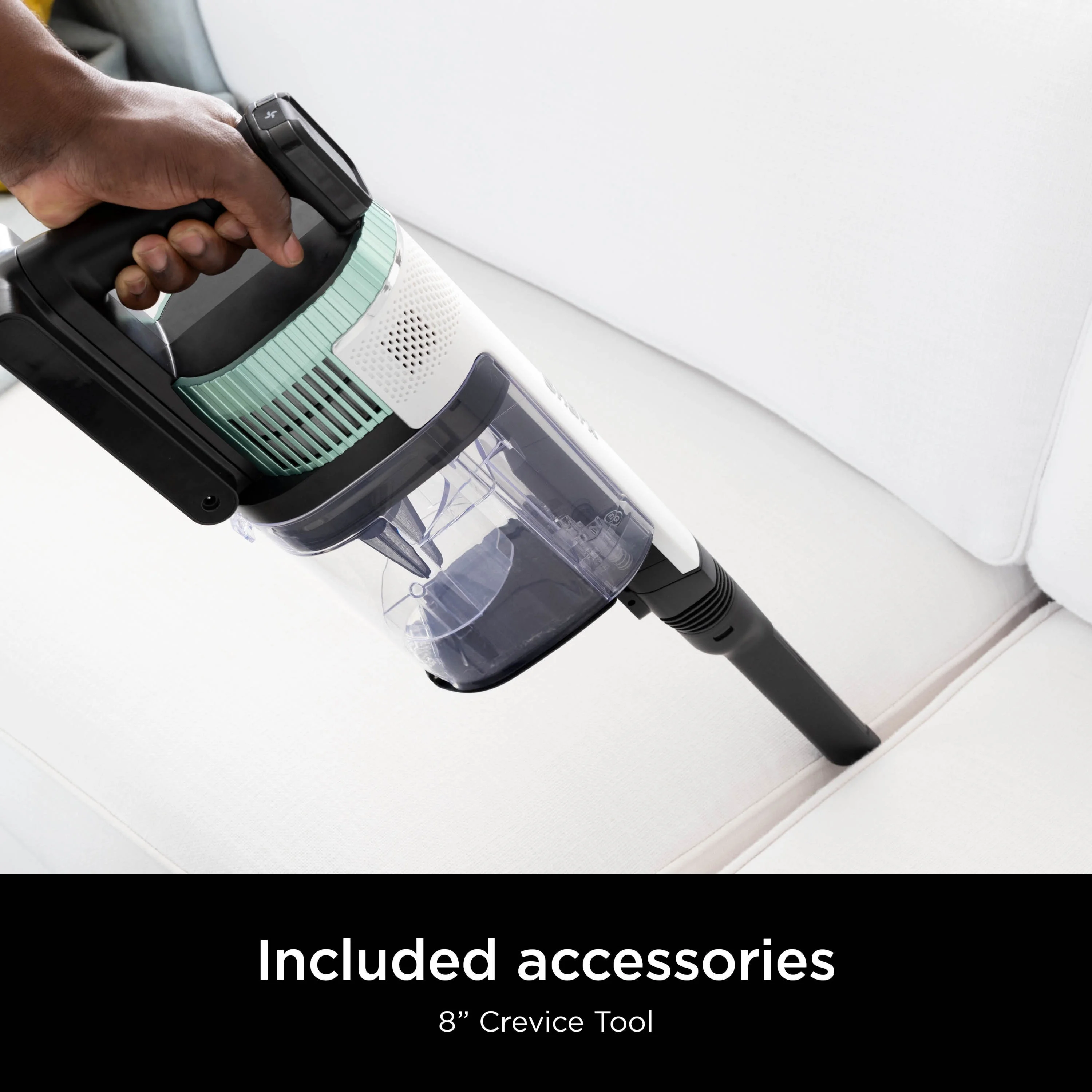 Shark® Cordless Pro Stick Vacuum with Clean Sense IQ Technology, Power Fins PLUS Brushroll, Crevice Tool Included, HEPA Filtration, IZ540H - Image 7
