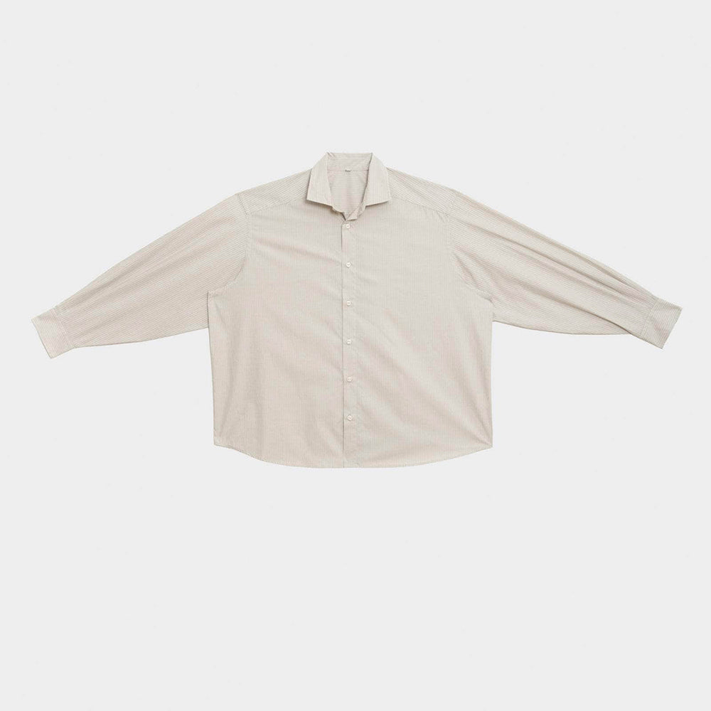 Baserange - Chemise Claude - Brown Stripe
