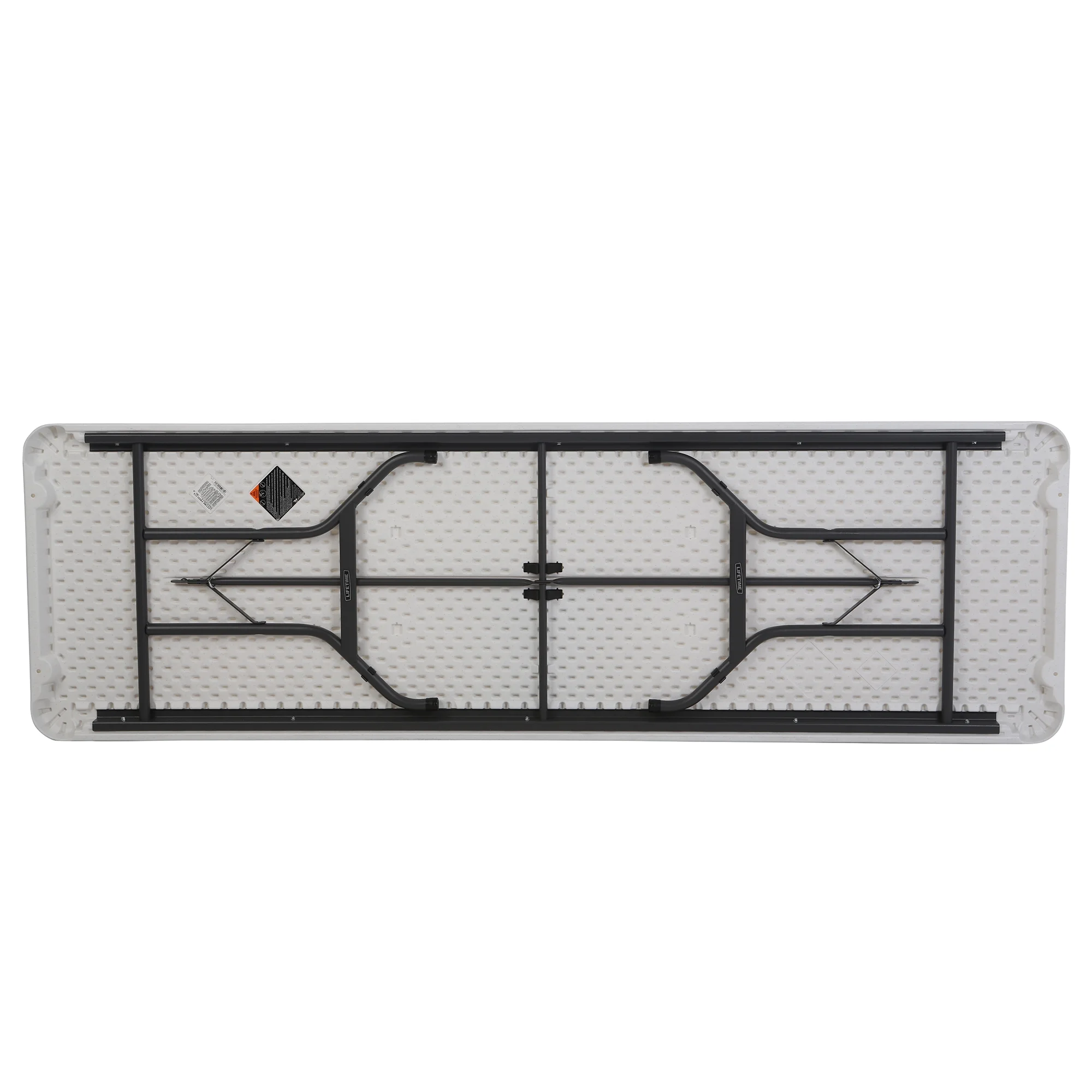 Lifetime 8-Foot Commercial Grade Folding Table, White Granite (22980) - Image 12