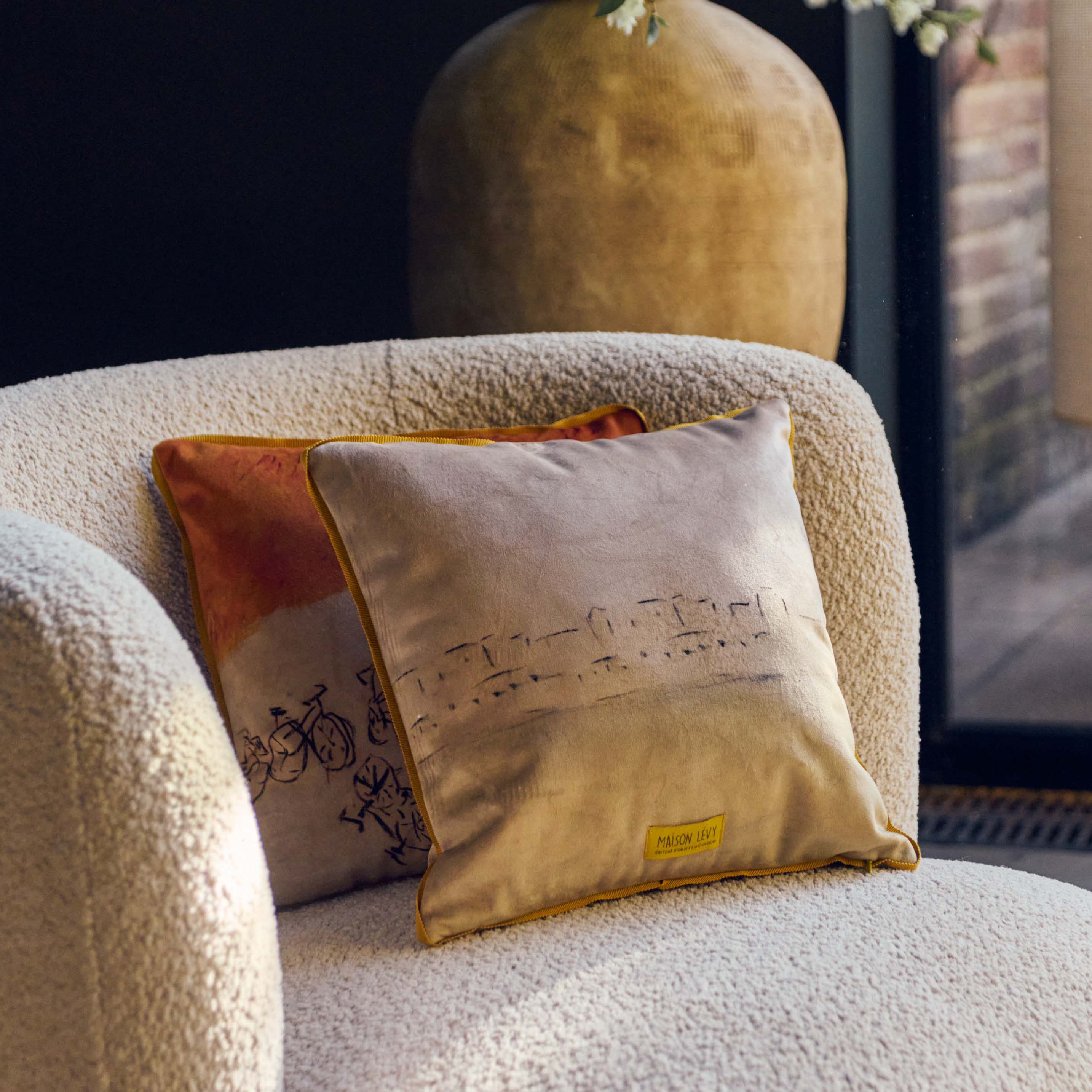Promenade Velvet Cushion