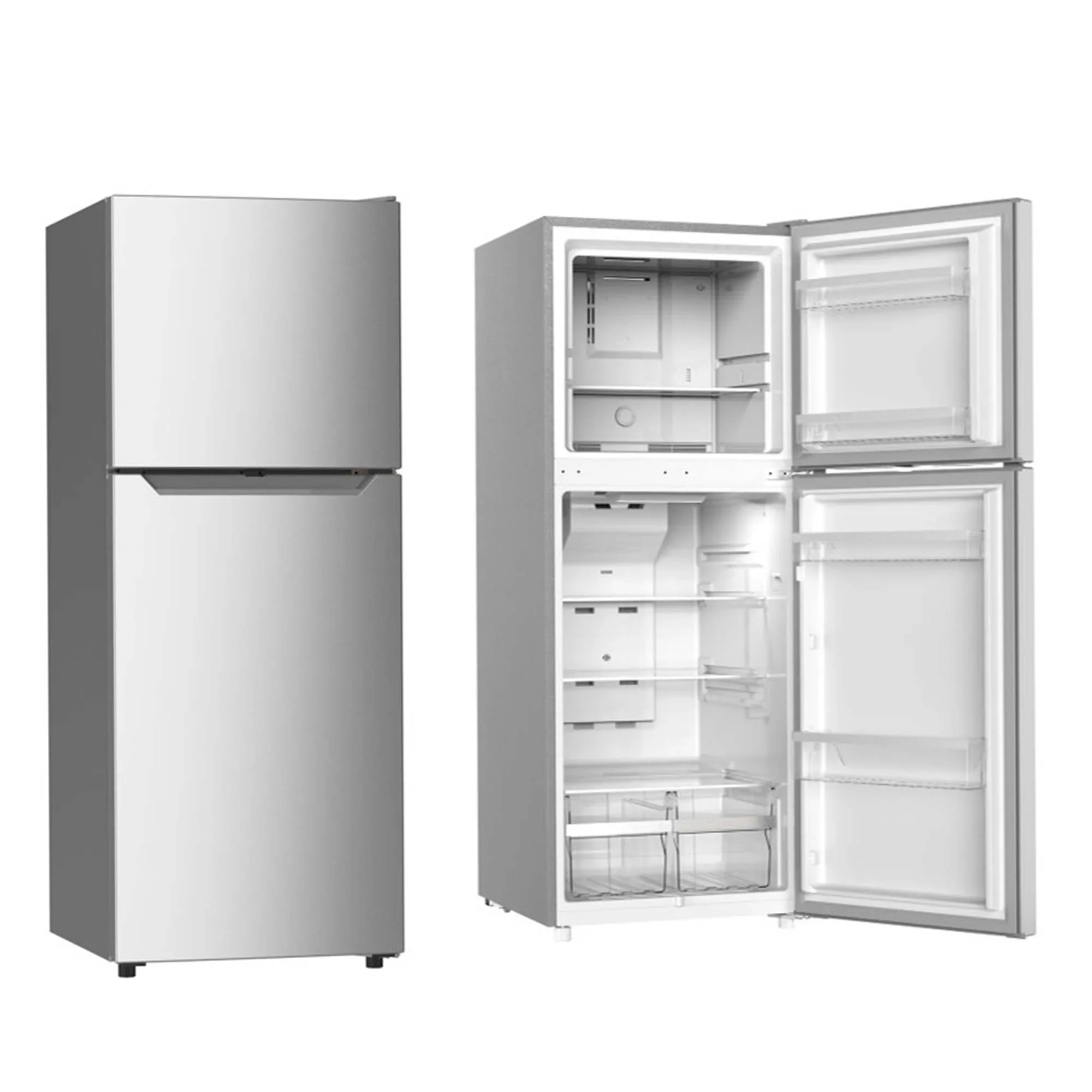 Frigidaire 10 Cu. Ft. Top Mount Refrigerator, Frost Free, Platinum, EFR1033-SS-6Com
