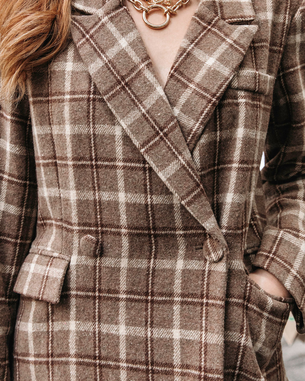 Prep Star Plaid Blazer Mini Dress - Se7enfashion