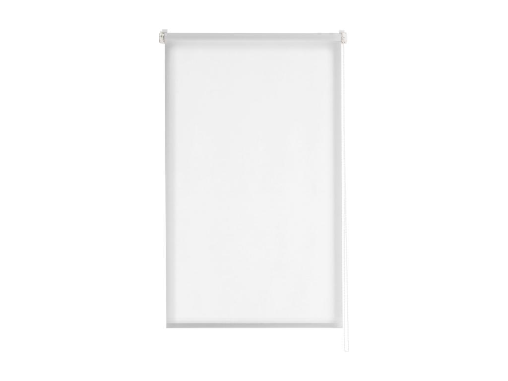 Hogarlujo | Estores Enrollables Tecnicos | 150 x 255 cm (Ancho por Alto) Tamaño de Tela 147 x 250 cm | Modelo STANNIS Color Blanco Roto