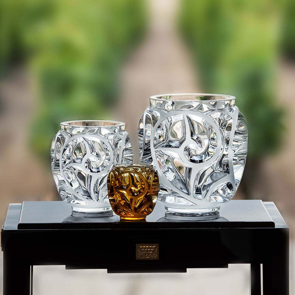 VASE TOURBILLONS PETIT MODÈLE - CRISTAL INCOLORE, PETIT MODÈLE