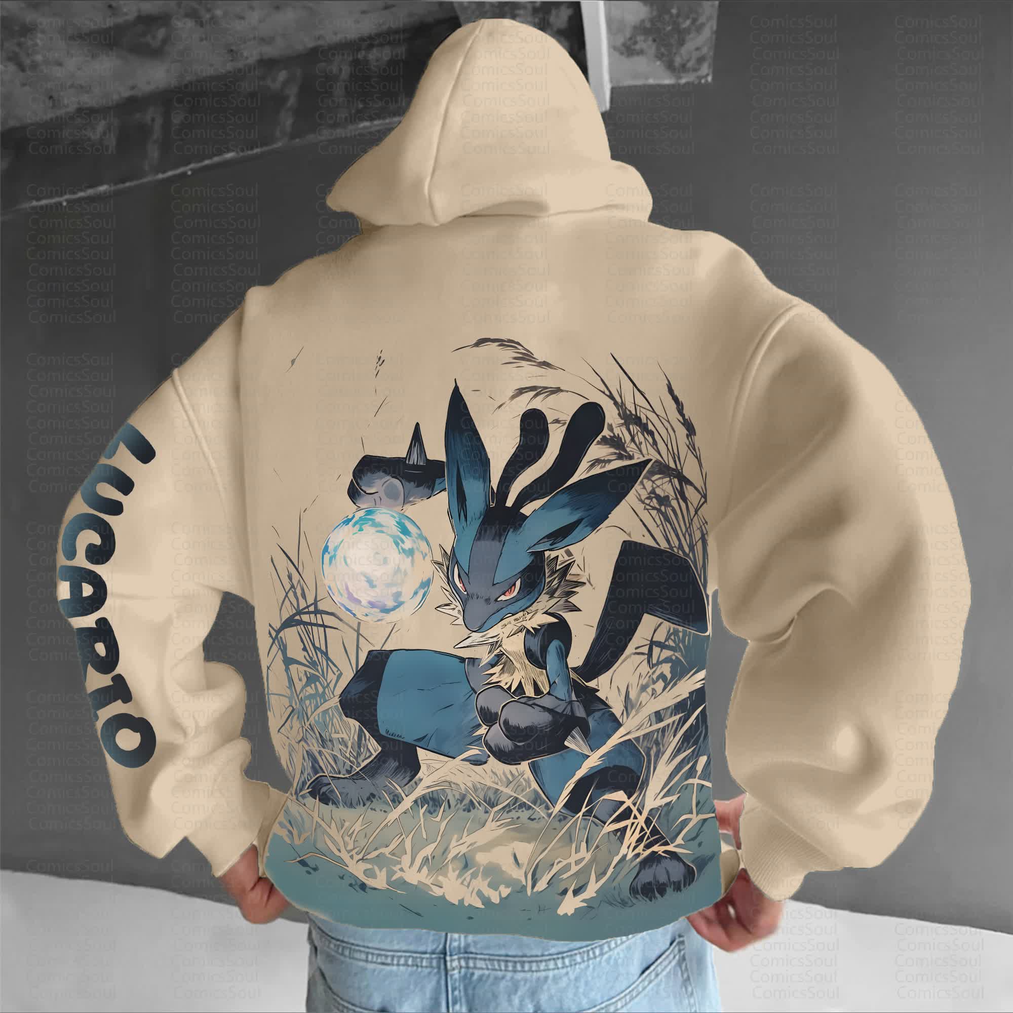 Unisex Anime Graphic Streetwear Vintage Hoodie丨Comicssoul