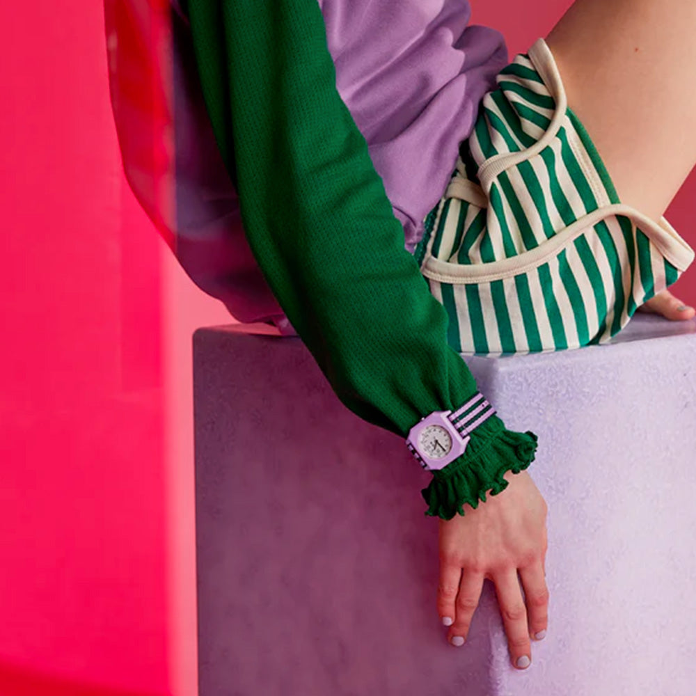 Mini Kyomo - Montre Lavender Field - Lavande & Vert