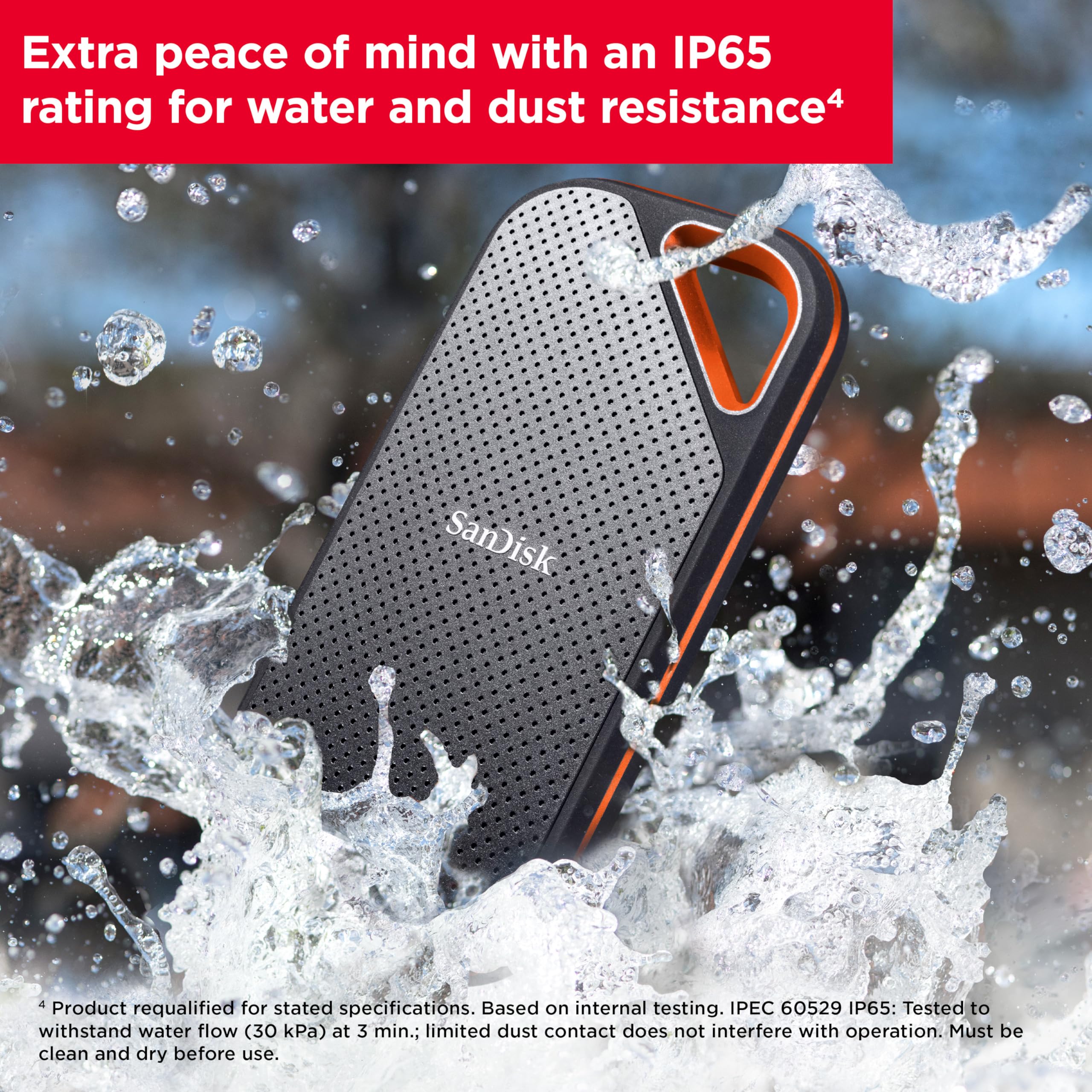 SanDisk 1TB Extreme PRO Portable SSD - Up To 2000MB/s - Image 6 SanDisk 1TB Extreme PRO Portable SSD - Up To 2000MB/s - Image 6