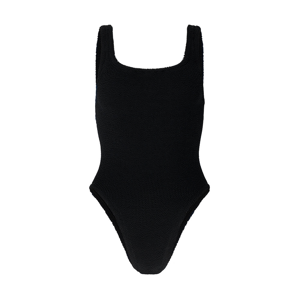 Hunza G - Maillot de bain Square Neck - Noir