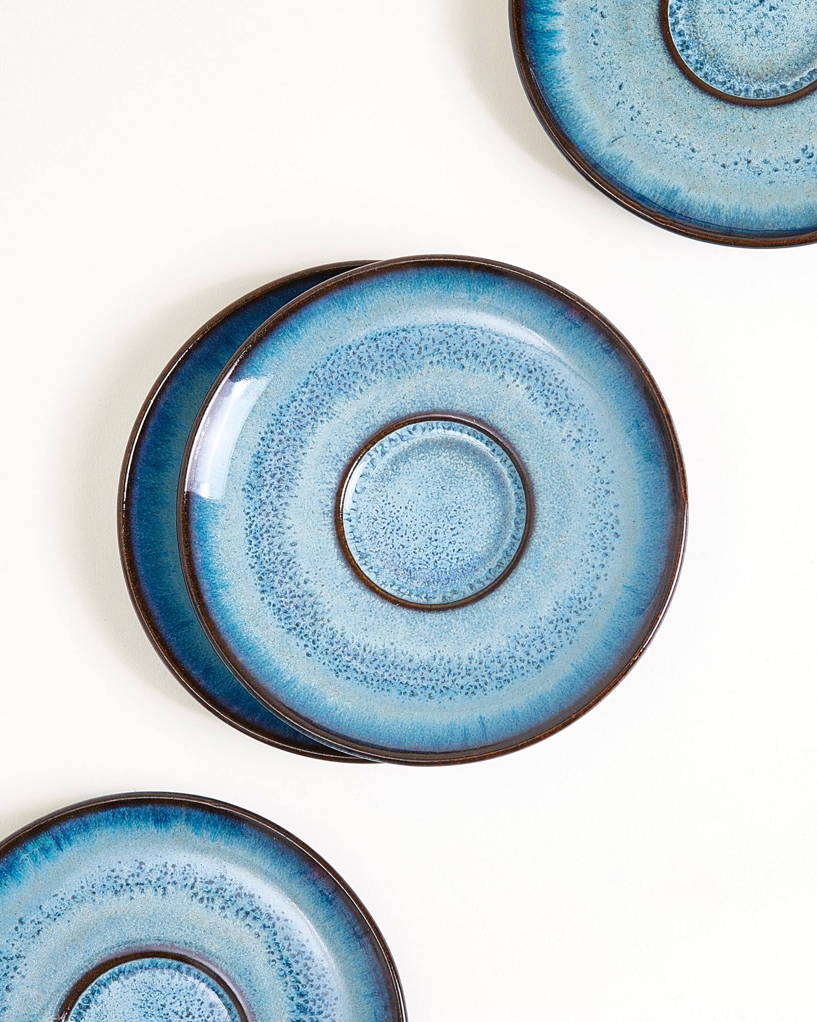 Madeira Untertasse klein classic grünblau