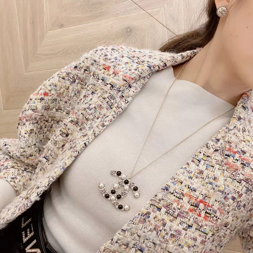 Chanel Big Double C Pendant Sweater Necklace - Original Replica Club