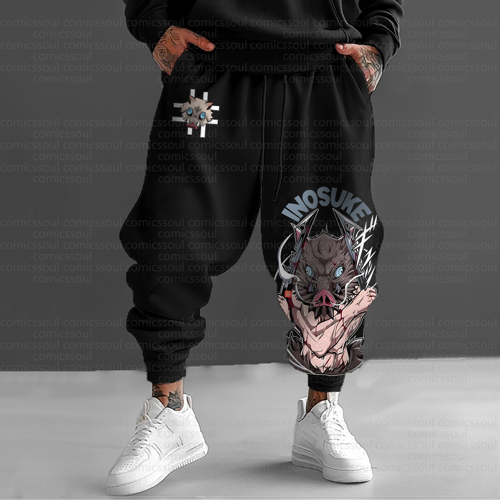 Unisex “Comicssoul” Casual Streetwear Pants