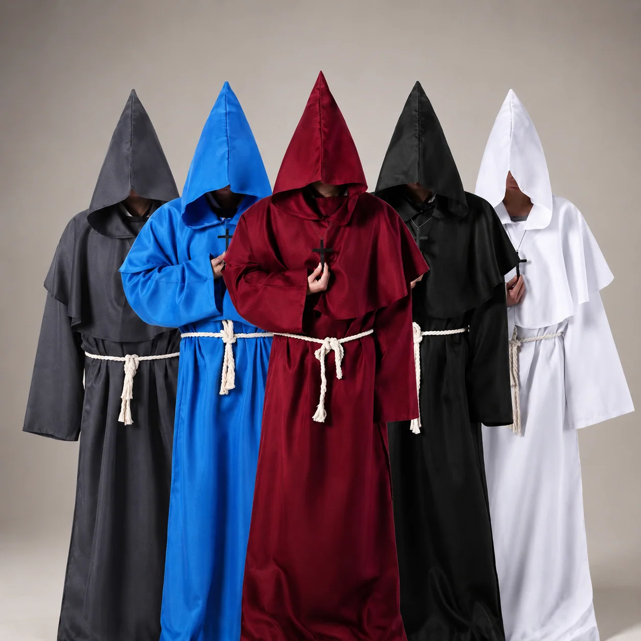 Halloween Costumes Womens Nun Robe Dress Up Outfit Halloween Costumes Womens Nun Robe Dress Up Outfit
