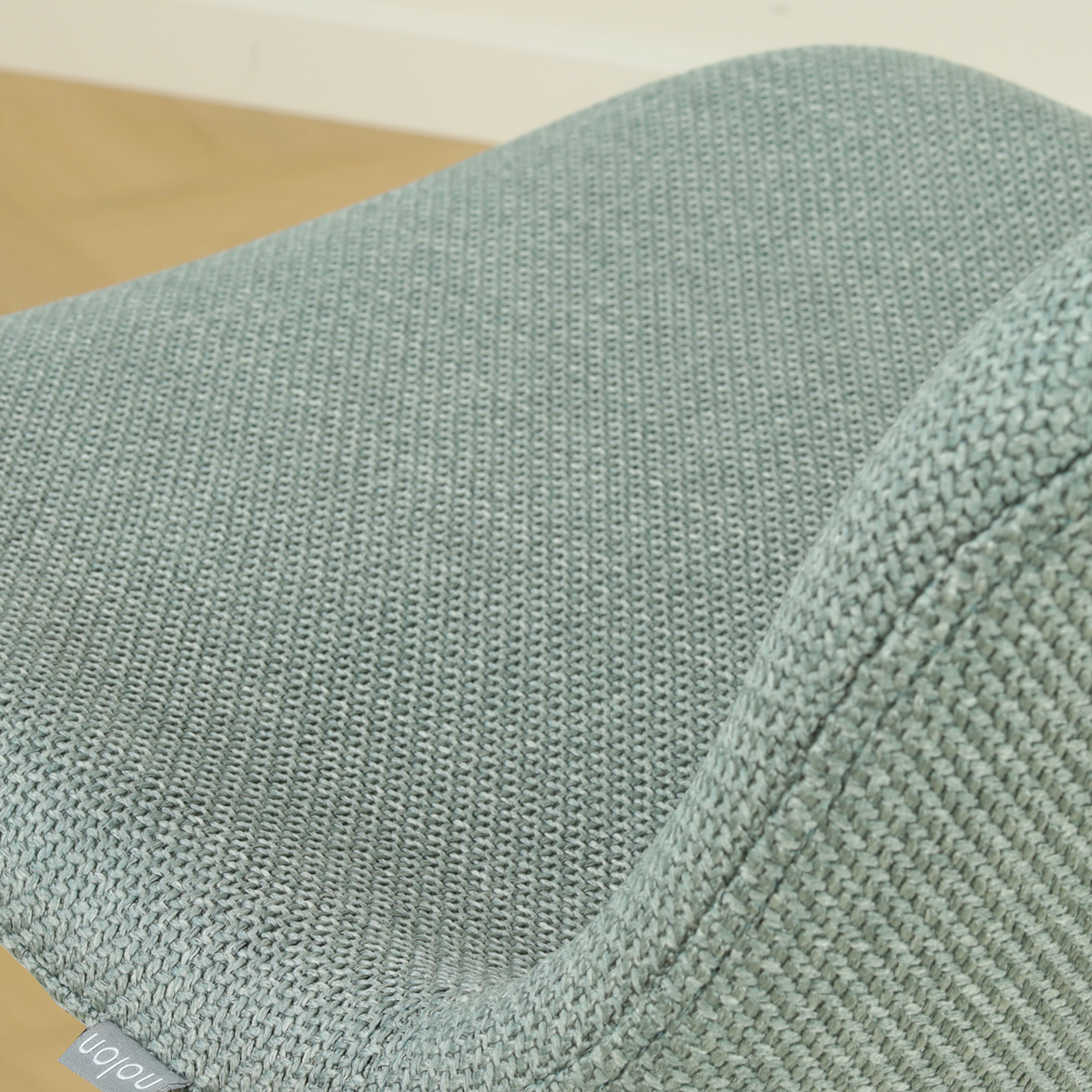 Nolon Nino-Mats Barkruk Saliegroen - Wit Onderstel - 75 Cm