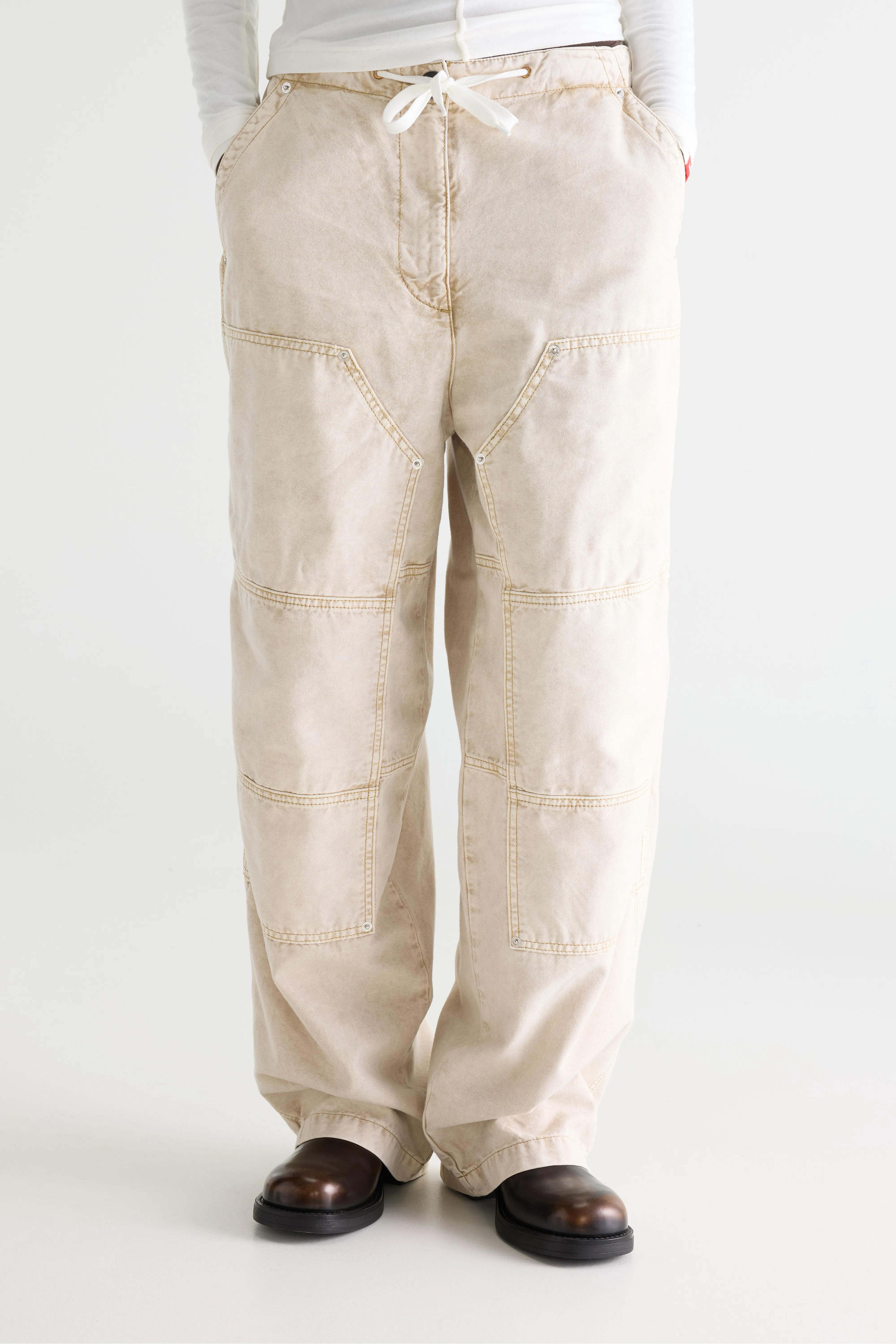 Bellerose Phantom wide trousers (261 / W / BEIGE)