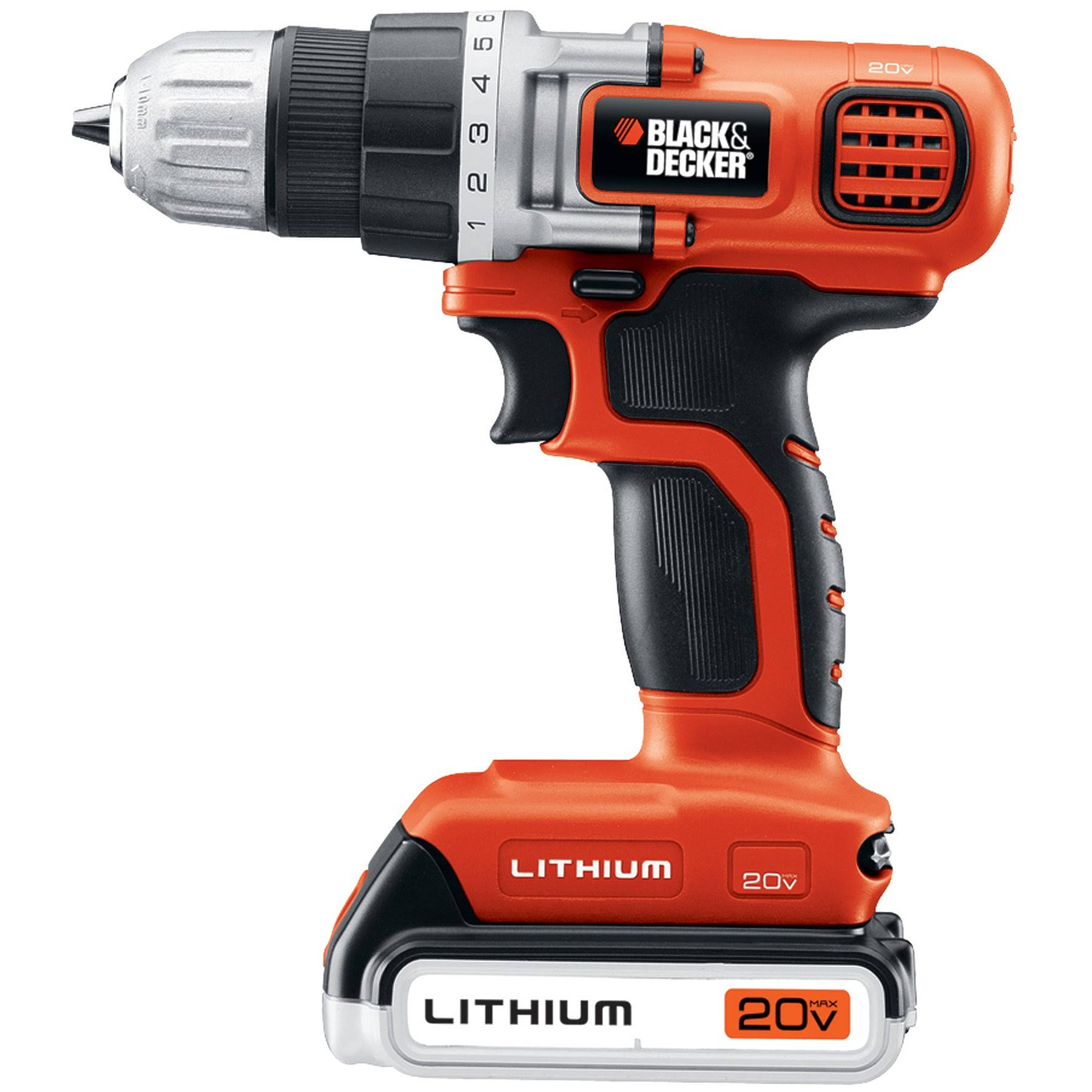 Black Decker 20V Lithium Cordless Drill/Driver