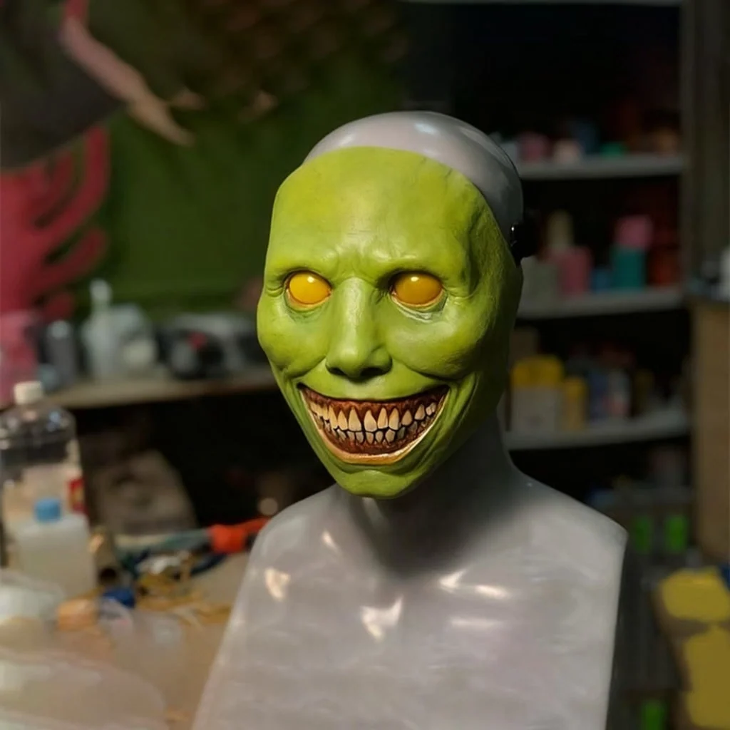 Halloween Mask Scary Horror Face Costume Party Prop - Image 3 Halloween Mask Scary Horror Face Costume Party Prop - Image 3