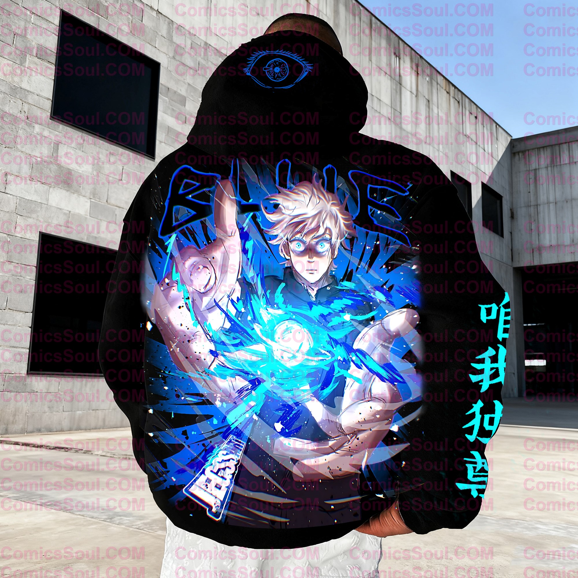 plus velvetUnisex Anime Graphic Streetwear Vintage Hoodie