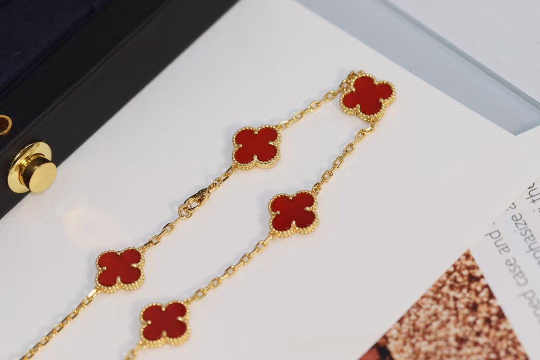 VCA Vintage Alhambra Necklace, 10 Motifs - Original Replica Club