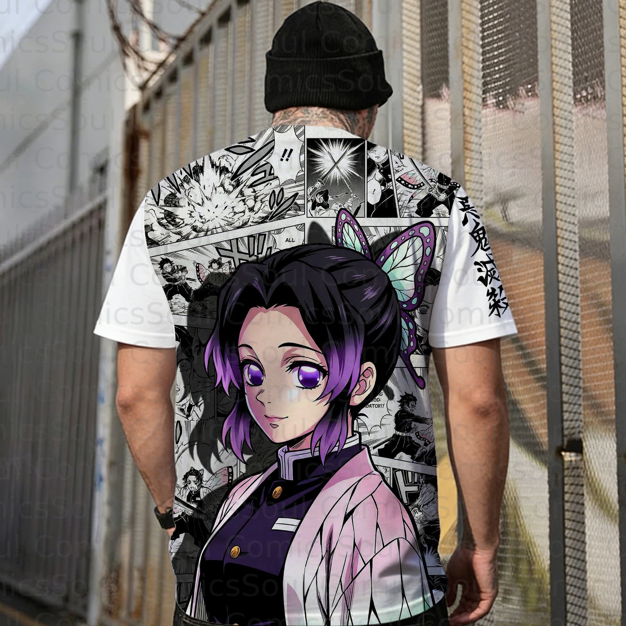 Unisex Anime Inspired Vintage T-Shirt