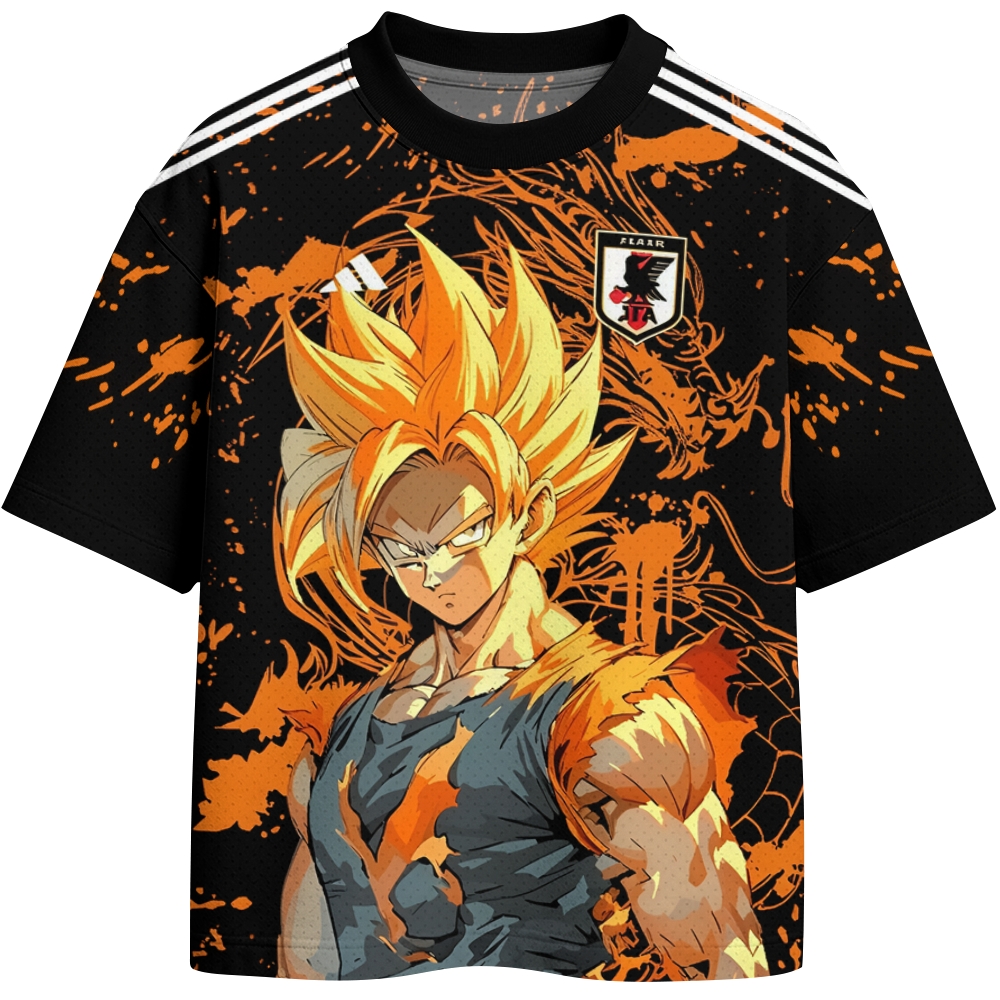 DragonBall Crew Neck Football Jersey