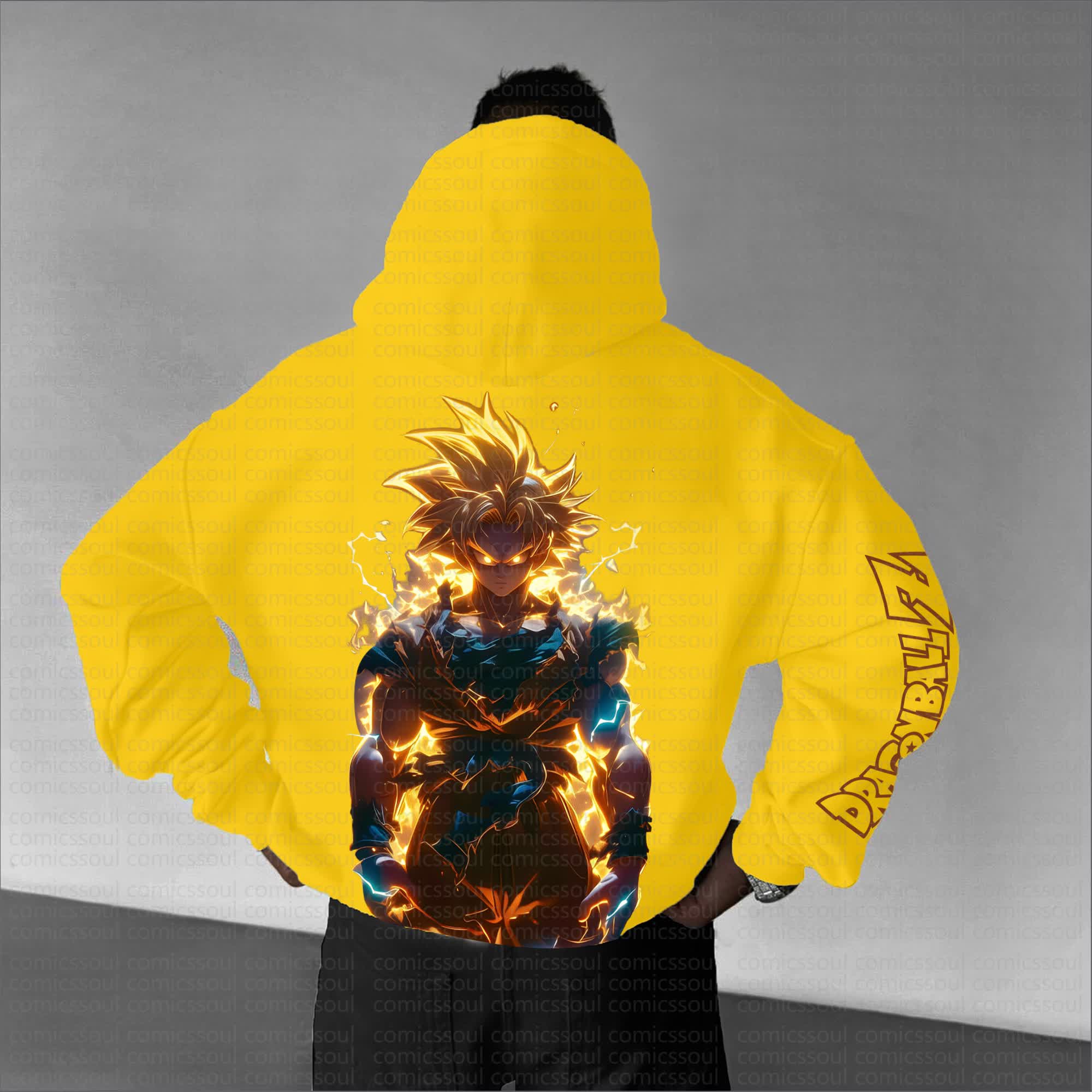 Unisex “Comicssoul” Anime Graphic Streetwear Vintage Hoodie