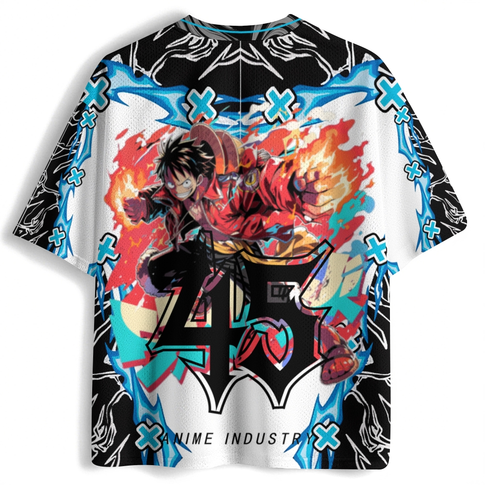 One Piece Anime Football Jersey