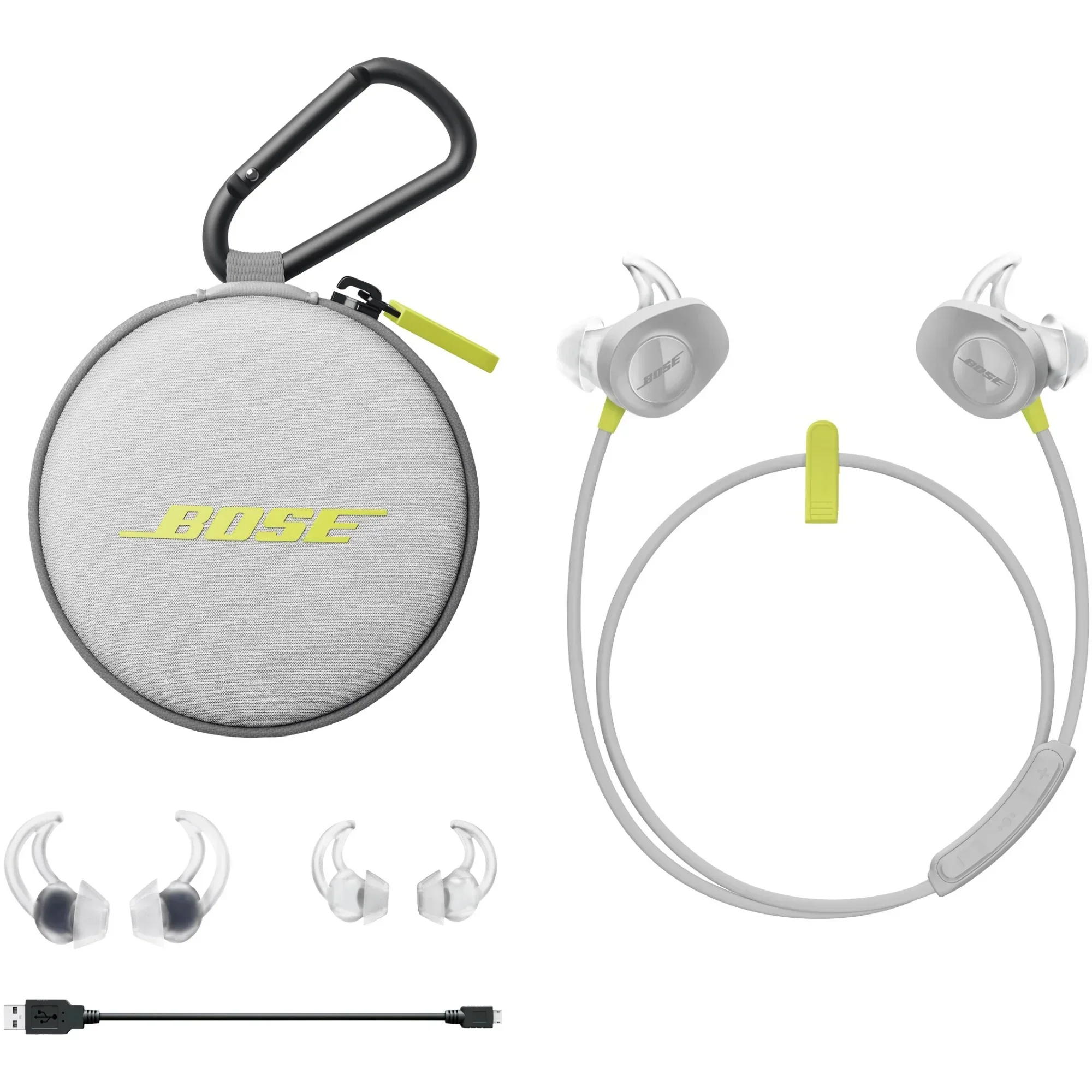 Bose SoundSport Wireless Sports Earbuds - Citron - Image 2 Bose SoundSport Wireless Sports Earbuds - Citron - Image 2
